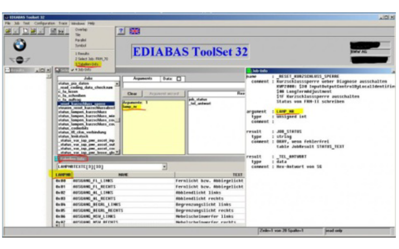 How to Reset Short Circuit Protection on BMW Lighting Modules Using Toolset32